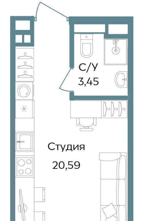 квартира г Саки ул Морская фото 1