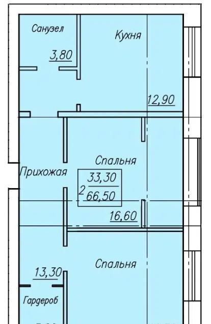 квартира г Оренбург р-н Ленинский ул Новая 50/4 мкр-н Ростоши фото 13