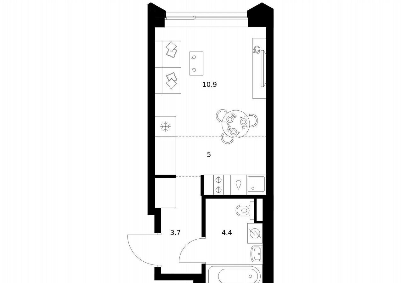 квартира г Москва метро Аминьевская ш Очаковское 4/3 фото 1