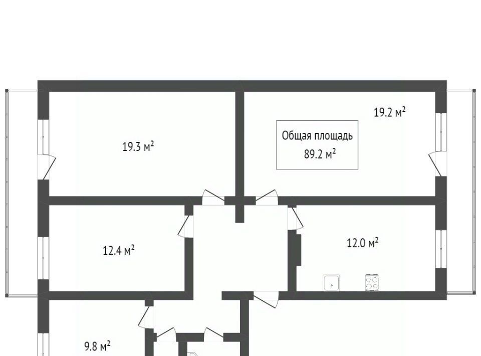 квартира г Томск р-н Советский ул Сибирская 102/3 фото 18