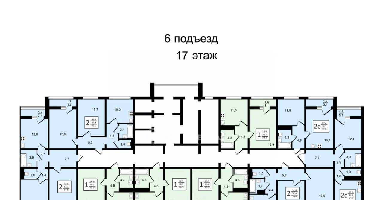 квартира г Воронеж р-н Центральный ул Пескова 8 фото 22