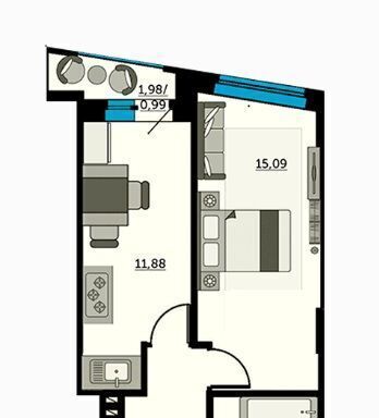 р-н Кировский ул Красноармейская 157в/83с 2 фото