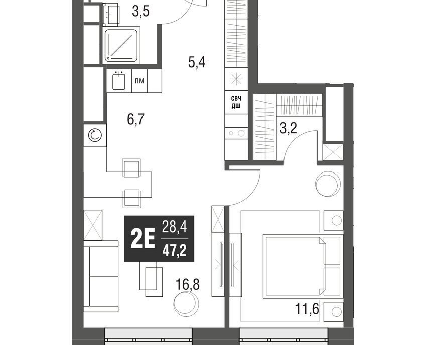 квартира г Москва метро Свиблово проезд Серебрякова 11к/2 фото 1