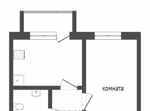 квартира р-н Новоусманский п Отрадное ул Романтическая 2 фото 15