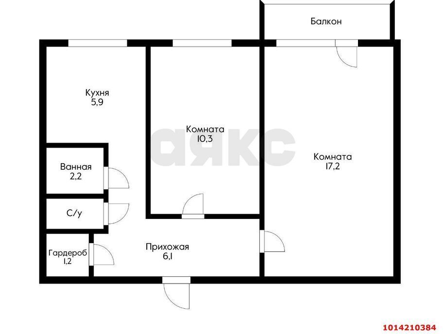 квартира г Краснодар ул Симферопольская 26 фото 4