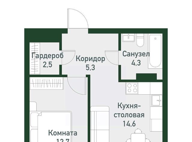 квартира п Западный р-н мкр Привилегия ул Кременкульская 30 Кременкульское с/пос фото