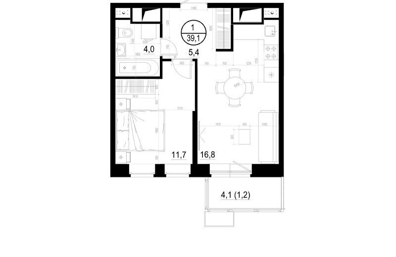 квартира г Одинцово ЖК «Союзный» Одинцово, к 3 фото 1