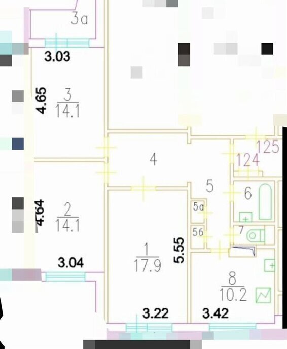 квартира г Москва метро Аннино ш Варшавское 143к/1 фото 2