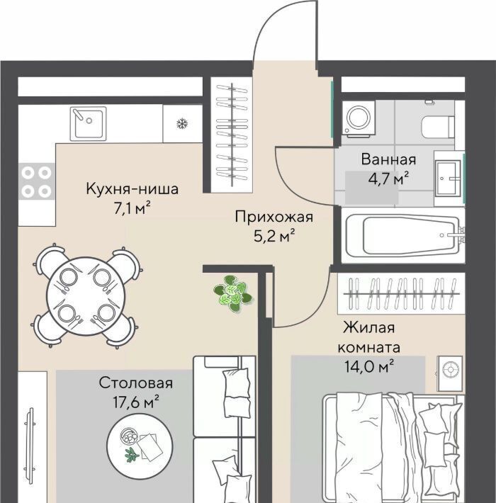 квартира г Екатеринбург Чкаловская ул Белинского 112/3 фото 1