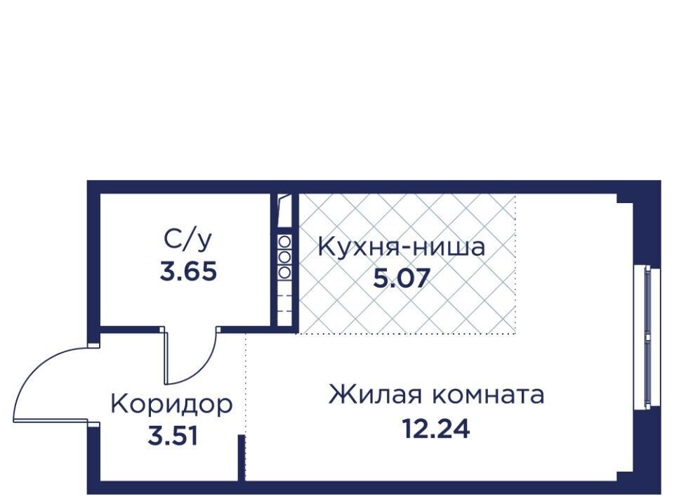 квартира г Кронштадт дор Цитадельская Беговая фото 3