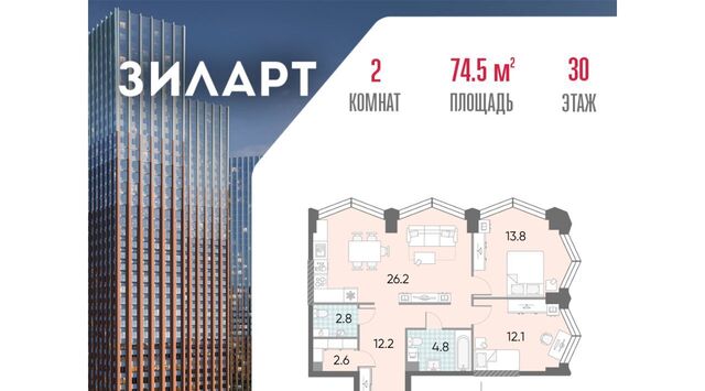 метро Автозаводская ЖК «ЗИЛАРТ» 21/22 фото