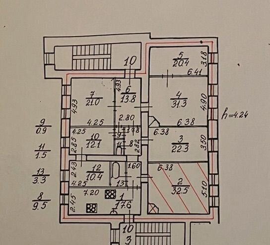 комната г Санкт-Петербург метро Звенигородская наб Реки Фонтанки 76 Владимирский округ фото 3