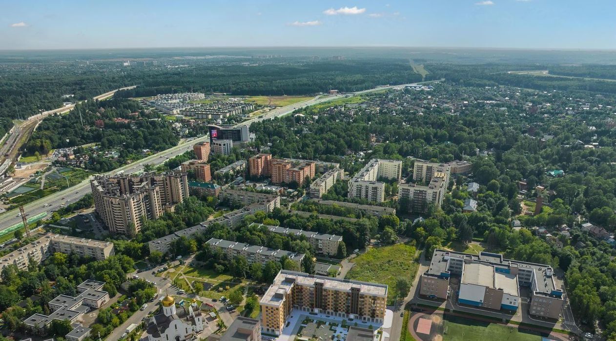 квартира городской округ Одинцовский г Звенигород мкр Лесной дп, Лесной Городок, Фасадная ул., 10В фото 5