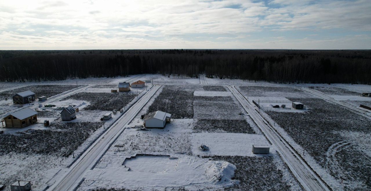 земля городской округ Чехов д Васькино 50 км, коттеджный пос. Васькино ИЖС, 84, Чехов, Симферопольское шоссе фото 1