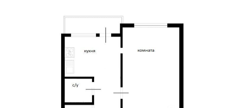 квартира г Москва метро Крымская пр-кт Севастопольский 15к/2 фото 2