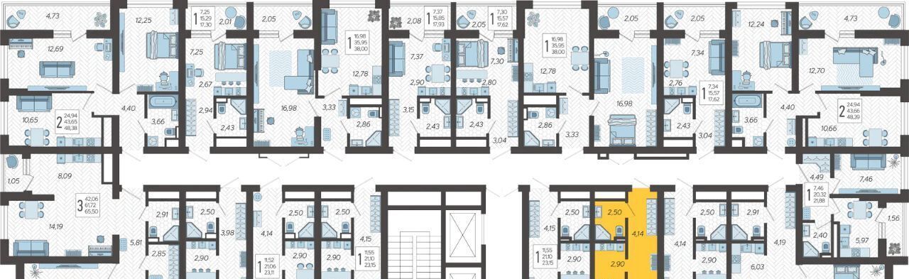 квартира г Сочи р-н Хостинский ЖК «Кислород» 5 фото 2