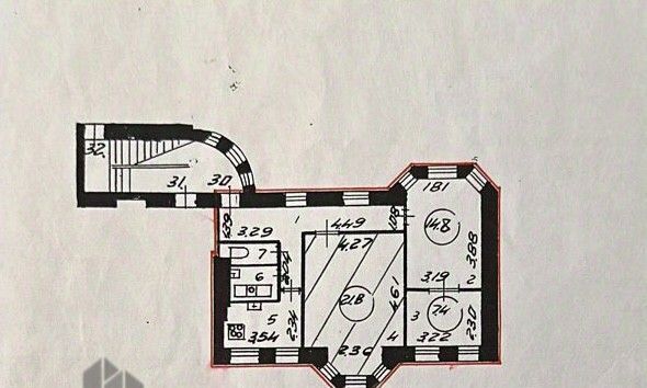 квартира г Санкт-Петербург метро Площадь Ленина Выборгская сторона ул Астраханская 23/24 округ Сампсониевское фото 2