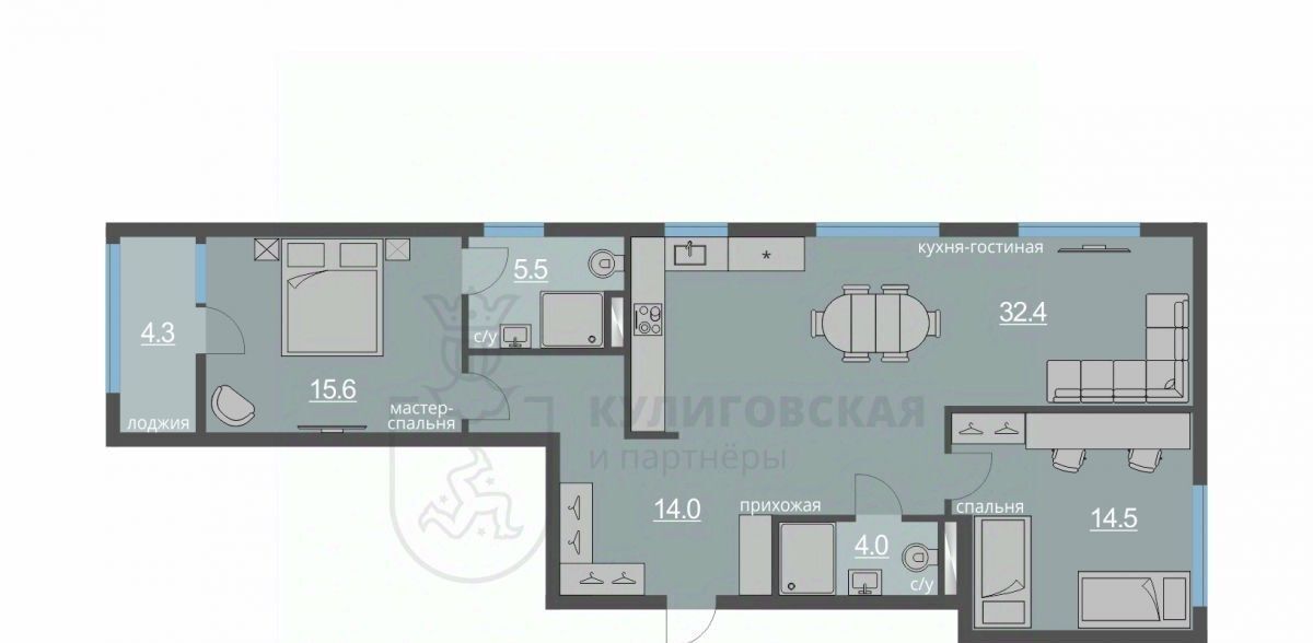 квартира г Екатеринбург ул Первомайская 60 Площадь 1905 года фото 17