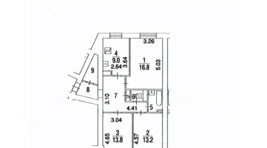 квартира г Москва метро Лианозово б-р Карельский 5 фото 20