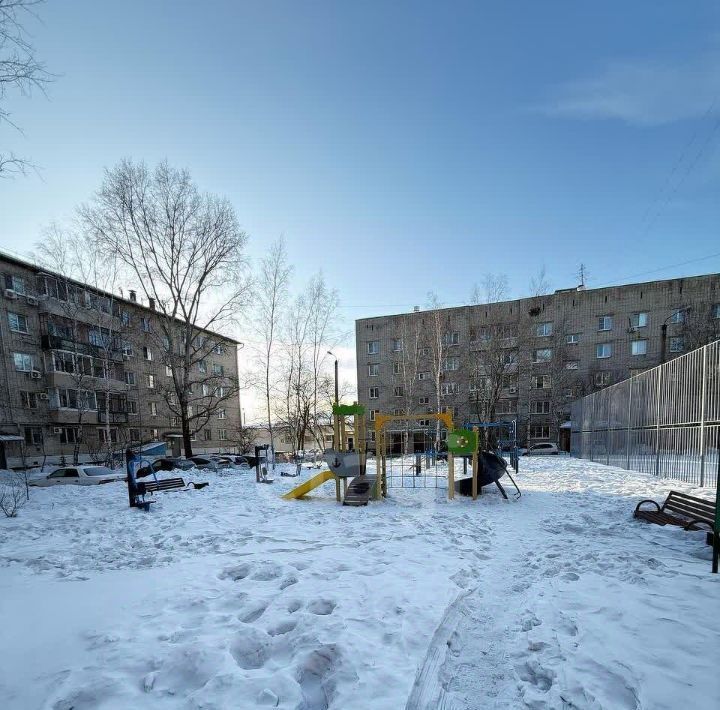 квартира г Хабаровск р-н Железнодорожный ул Краснодарская 23б фото 18