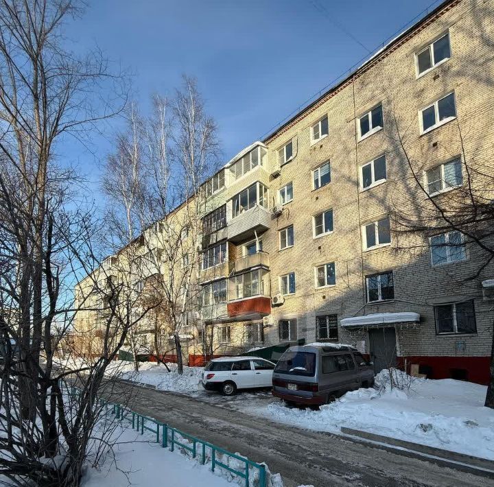 квартира г Хабаровск р-н Железнодорожный ул Краснодарская 23б фото 19