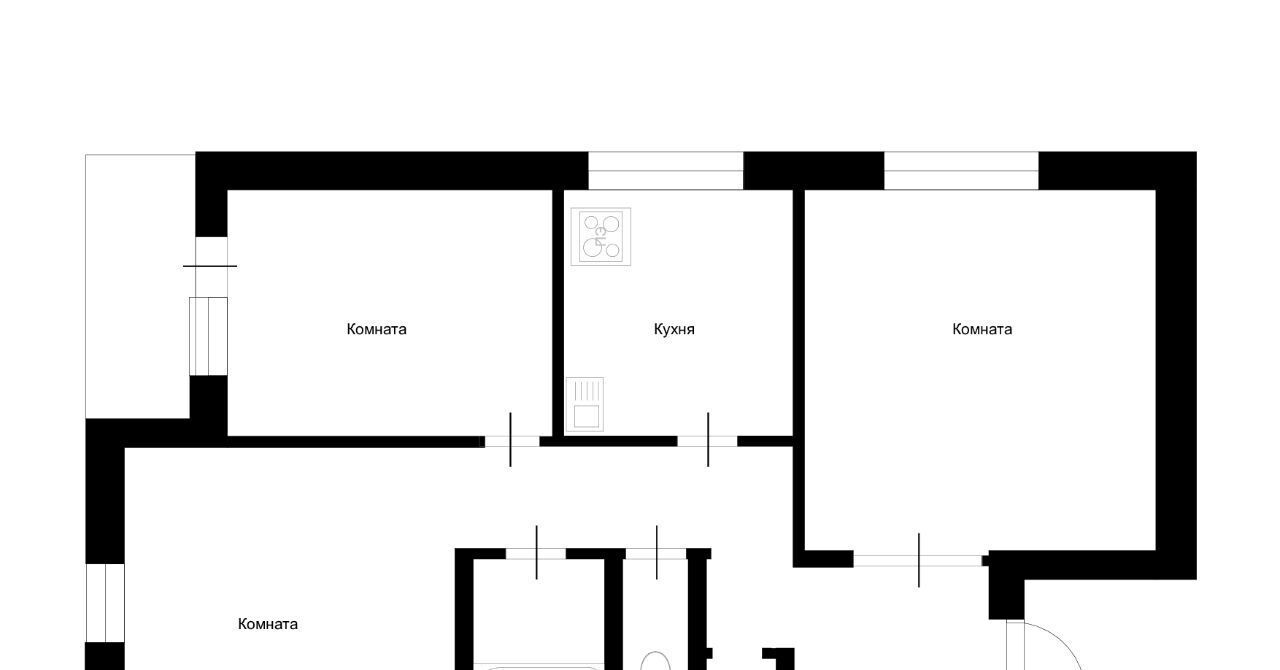 квартира г Москва метро Строгино б-р Строгинский 14к/3 фото 2