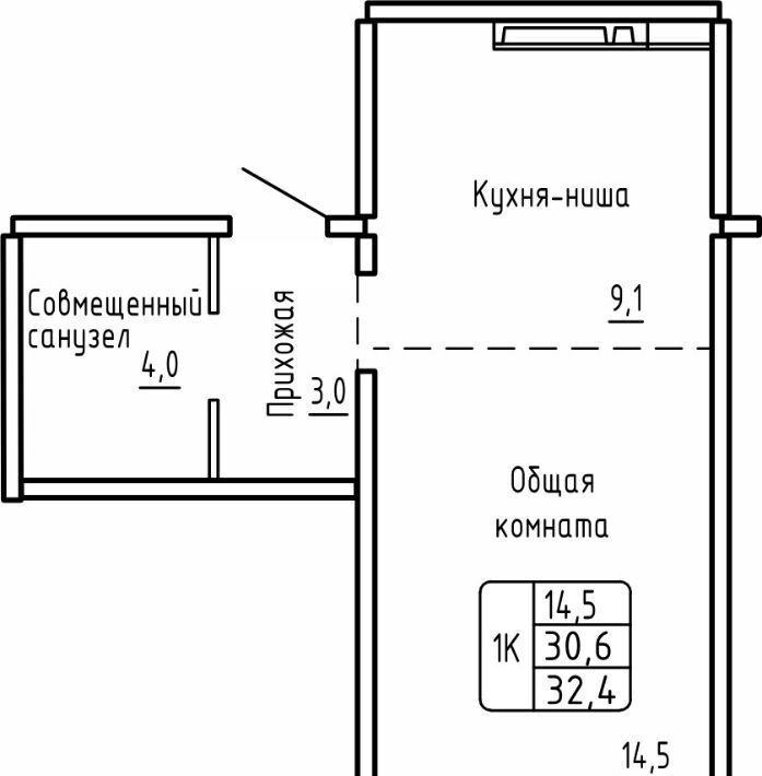 квартира г Новосибирск метро Площадь Гарина-Михайловского р-н Ленинский фото 1