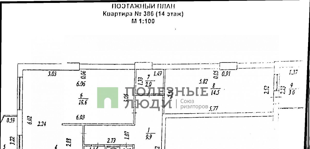 квартира г Уфа р-н Орджоникидзевский ул Российская 25 фото 2