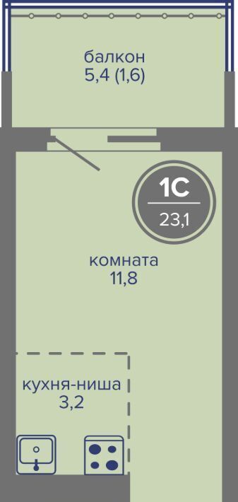 квартира г Пермь р-н Индустриальный ш Космонавтов 309ак/1 фото 1