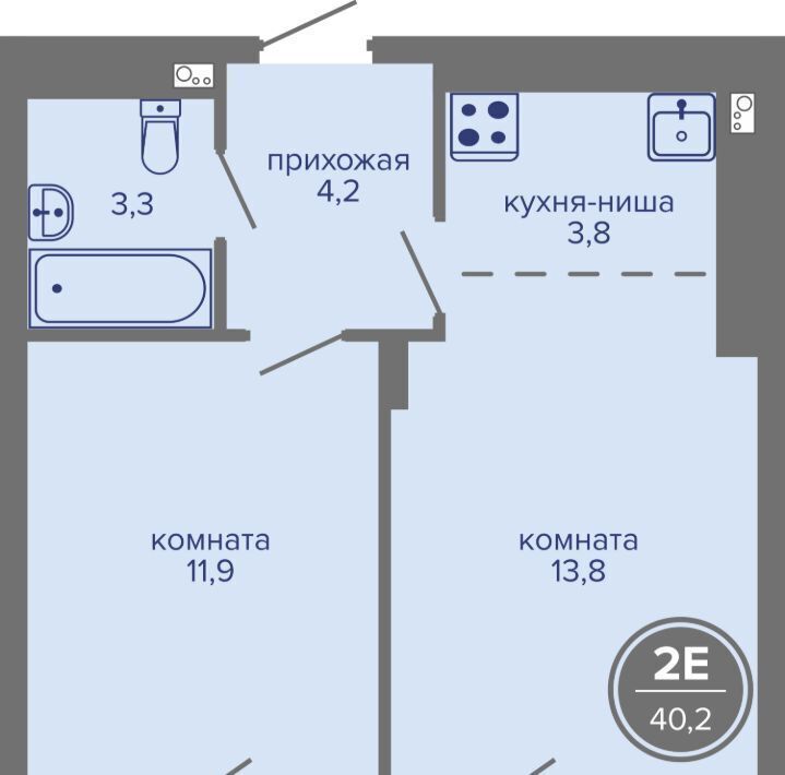 квартира г Пермь р-н Индустриальный ш Космонавтов 309ак/1 фото 1