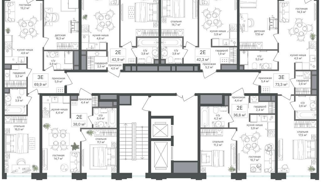 квартира г Москва метро Коптево САО Головинский ЖК «Михалковский» фото 2