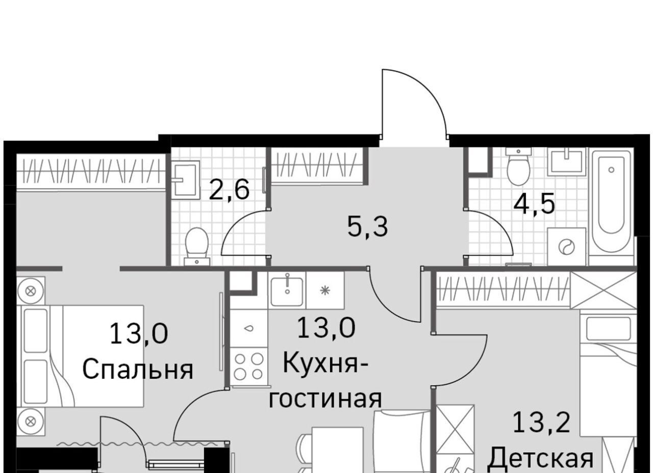 квартира г Москва метро Митино проезд Строительный 9 фото 1