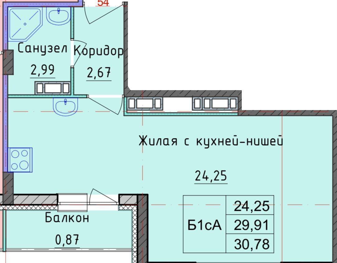 квартира г Ярославль р-н Дзержинский ул Брагинская 18к/4 фото 3