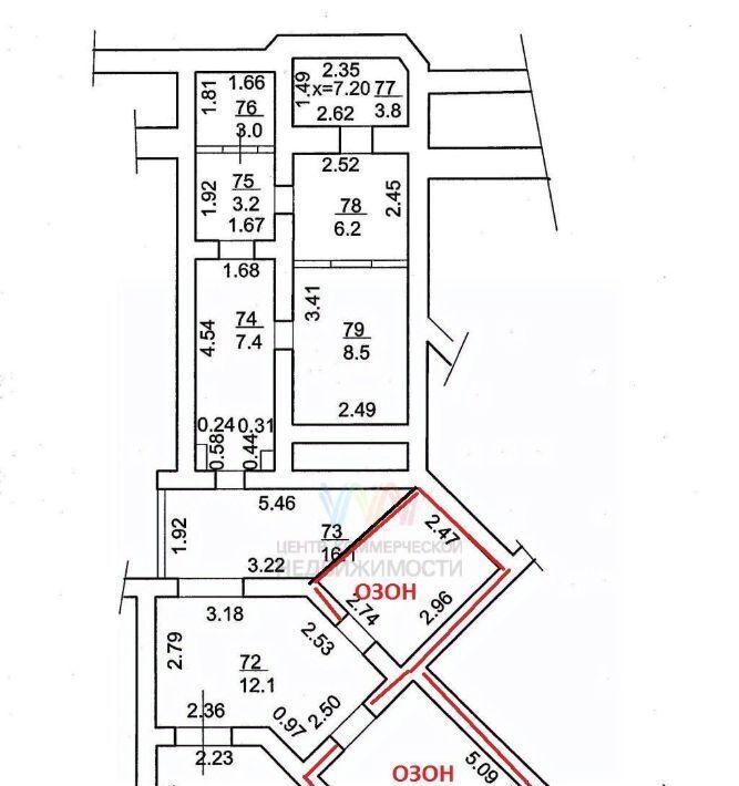 торговое помещение г Уфа р-н Кировский ул Рабкоров 4/4 фото 7