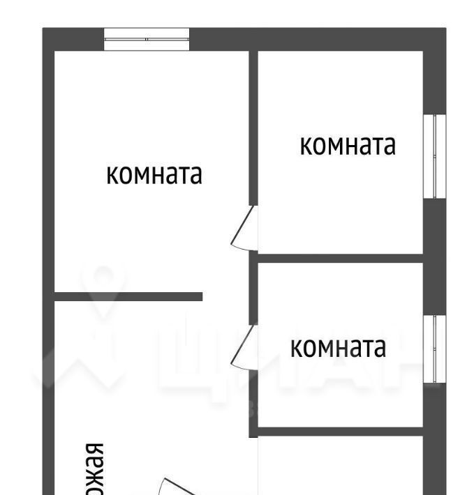 квартира г Северск ул Лесная 2 фото 2