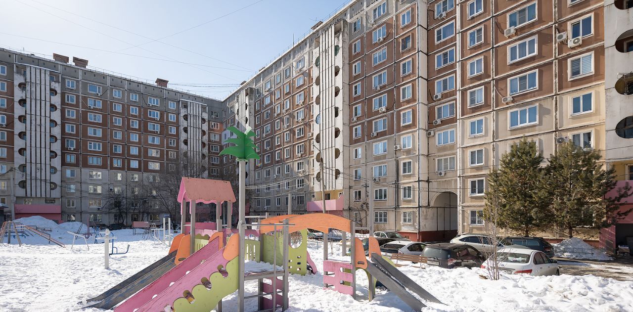 квартира г Хабаровск р-н Краснофлотский Северный микрорайон ул Стрельникова 16 фото 26