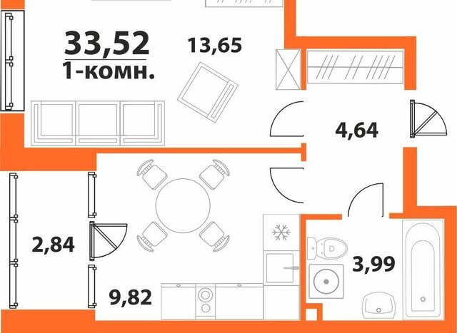 г Ульяновск р-н Засвияжский 19-й микрорайон ЖК «‎Аквамарин 2» 1 фото