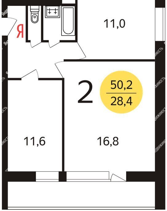 квартира г Москва метро Планерная ул Вилиса Лациса 21к/3 фото 1