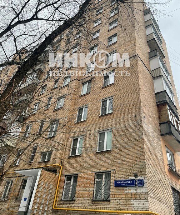 квартира г Москва метро Первомайская б-р Измайловский 32/23к 1 фото 2