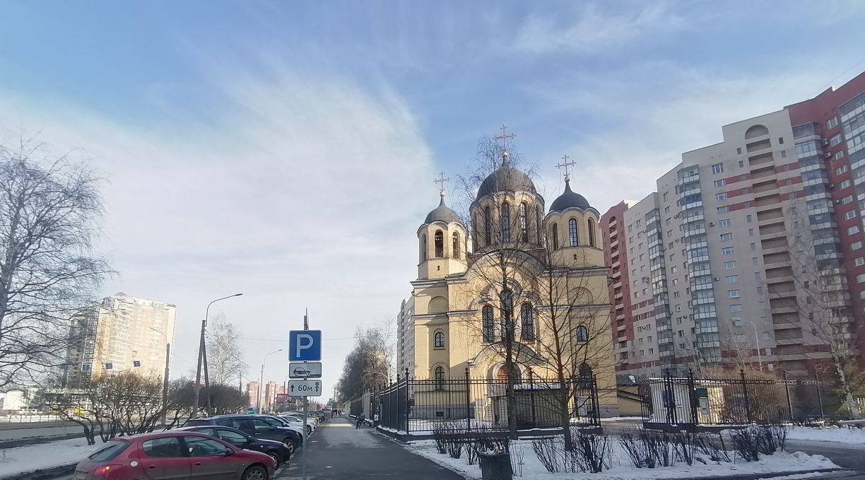 квартира г Санкт-Петербург метро Проспект Большевиков ул Коллонтай 15к/2 фото 3