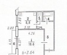 квартира г Омск р-н Центральный ул 24-я Северная 168/1 фото 15