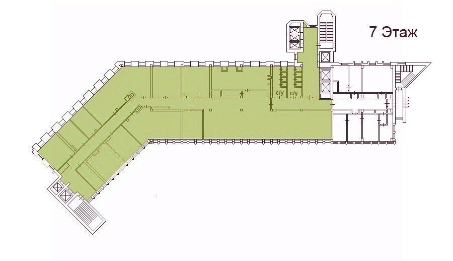 офис г Санкт-Петербург метро Василеостровская ул Одоевского 24к/1 фото 18