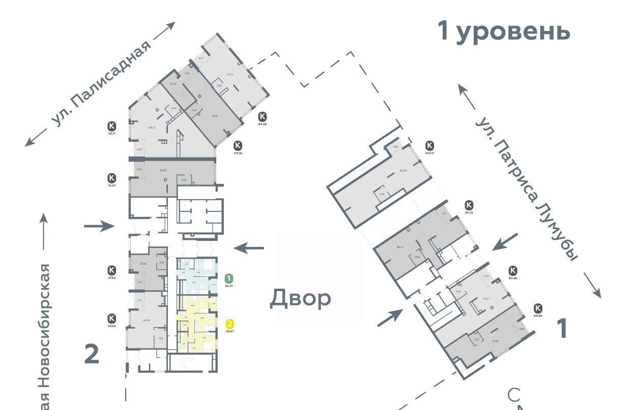 квартира г Екатеринбург Ботаническая ул Патриса Лумумбы 4а фото 2