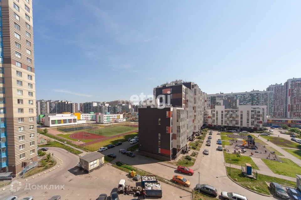 квартира г Кудрово Южное Кудрово пр-кт Европейский 14/3 Заневское городское поселение фото 10