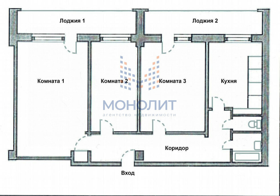 квартира г Москва метро Окская ул 1-я Новокузьминская 10к/2 фото 23