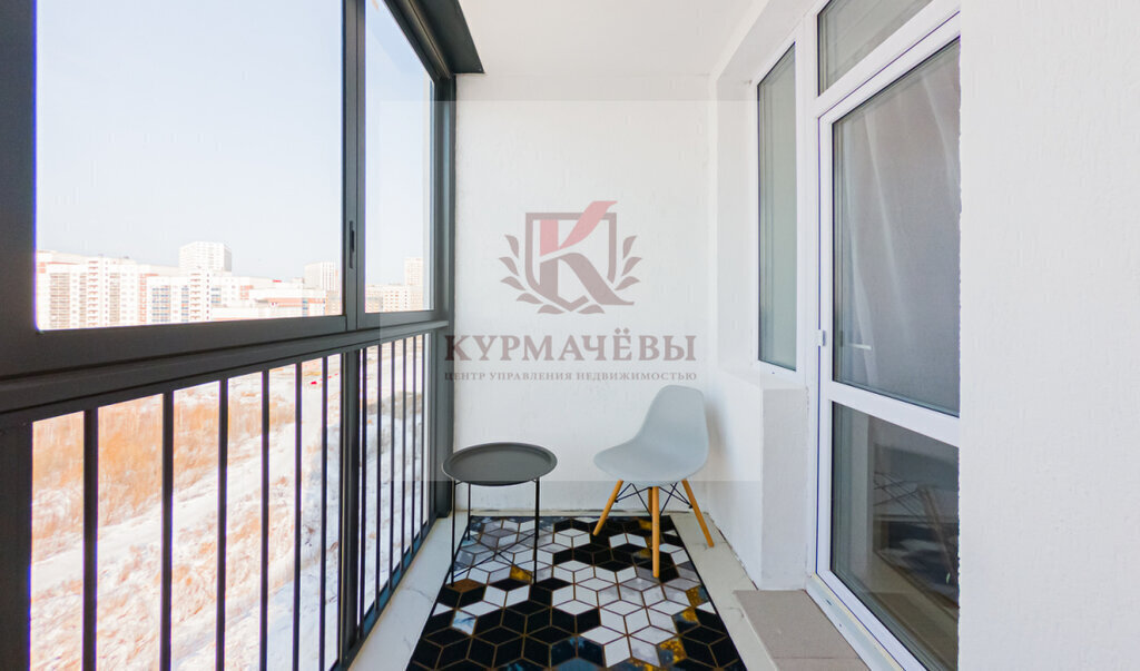 квартира г Екатеринбург Чкаловская ул Хрустальногорская 88/2 фото 11