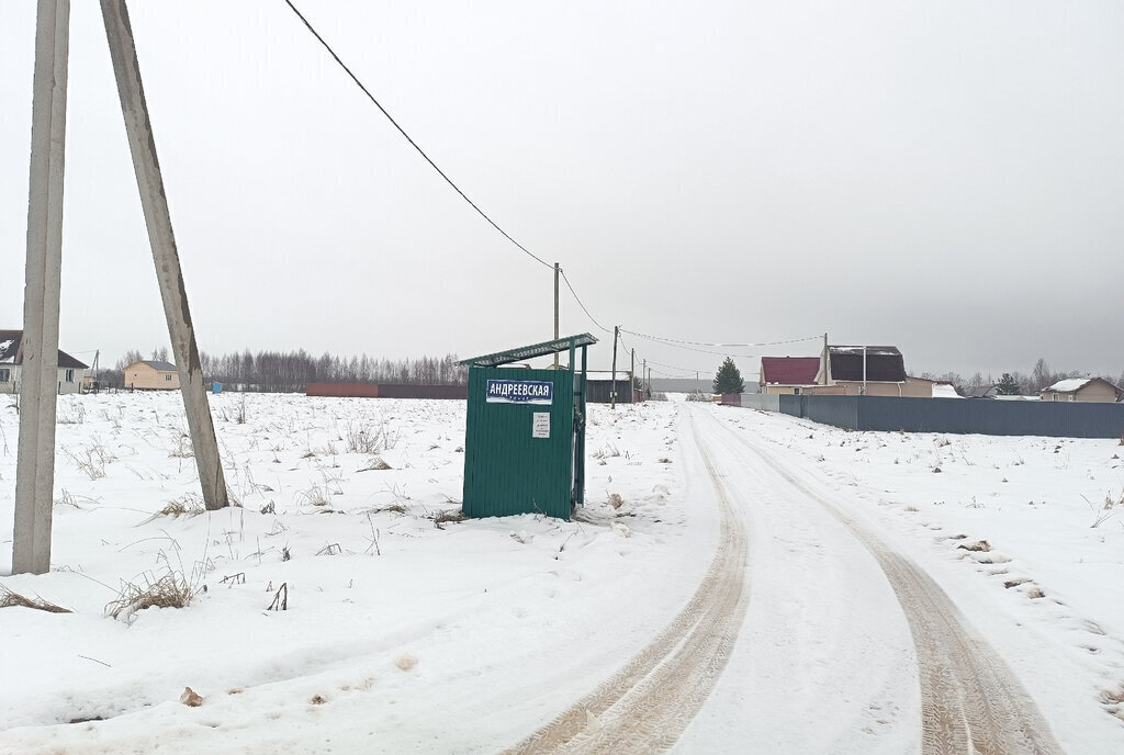 земля р-н Новгородский д Орлово ул Андреевская Борковское сельское поселение фото 6