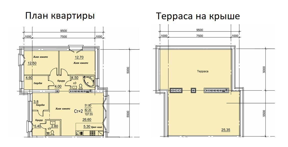 квартира г Челябинск Западный ул. Спортивная, д. 20 фото 13