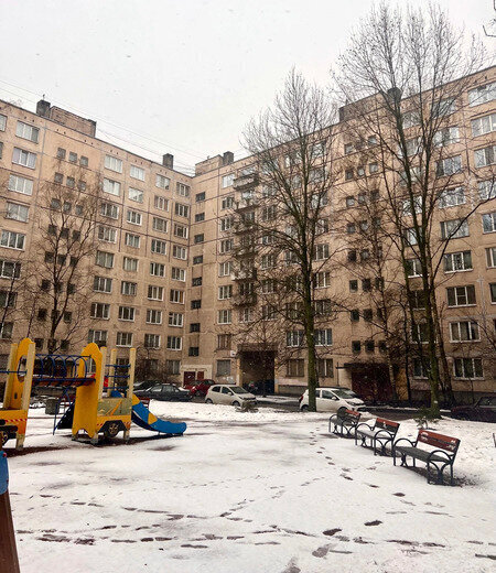 квартира г Санкт-Петербург метро Улица Дыбенко пр-кт Искровский 28д фото 7