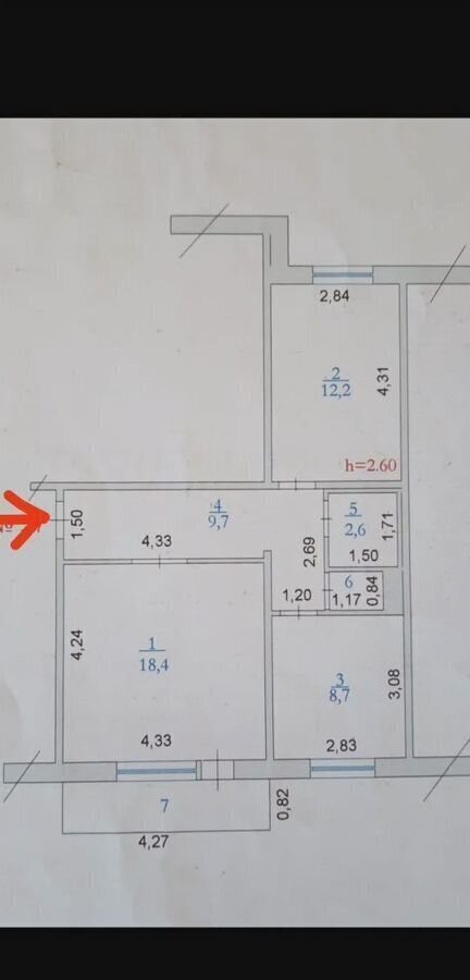 квартира г Нефтеюганск 14-й мкр-н, 22, Тюменская обл. фото 1